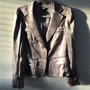 DKNY Satin Blazer